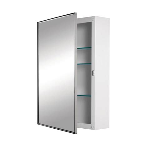 jensen 490x stainless steel frame medicine cabinet 18 x 24|Jensen Styleline 18.